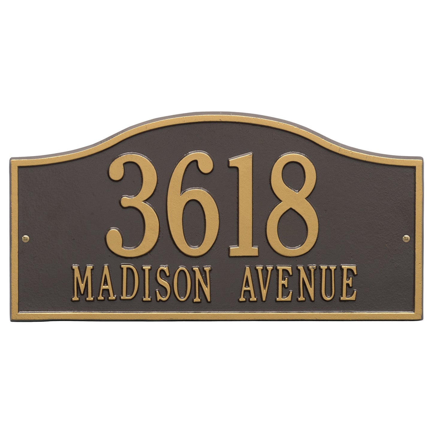 Rolling Hills Plaques - Grand Wall - Two Line