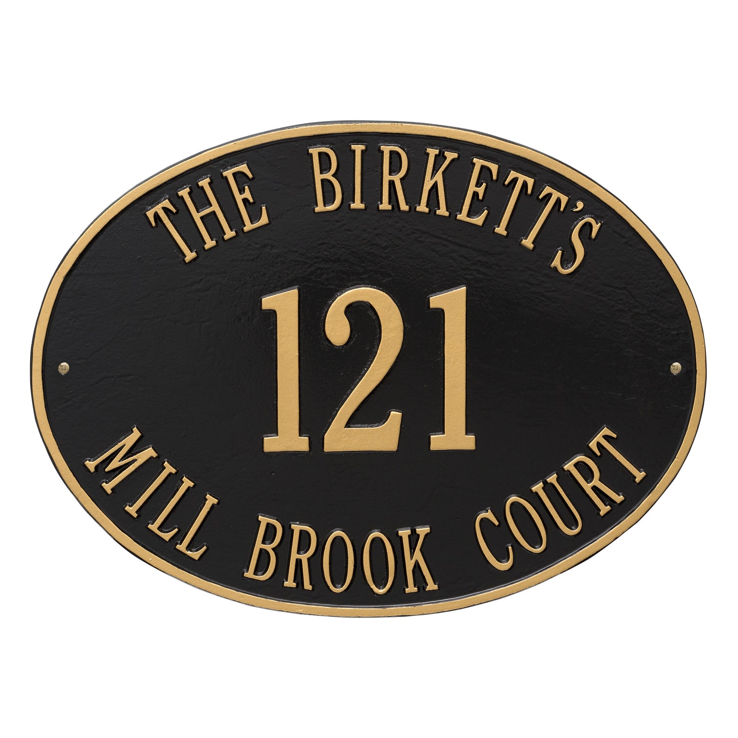 Hawthorne Oval - Estate Wall - Three Line