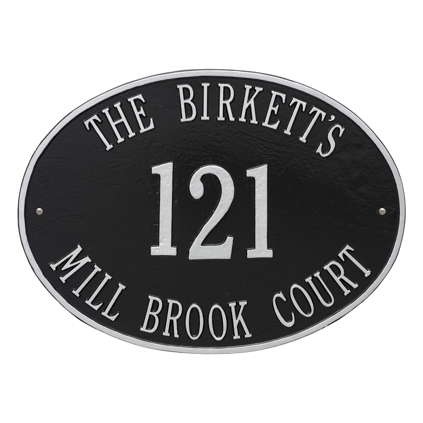 Hawthorne Oval - Estate Wall - Three Line