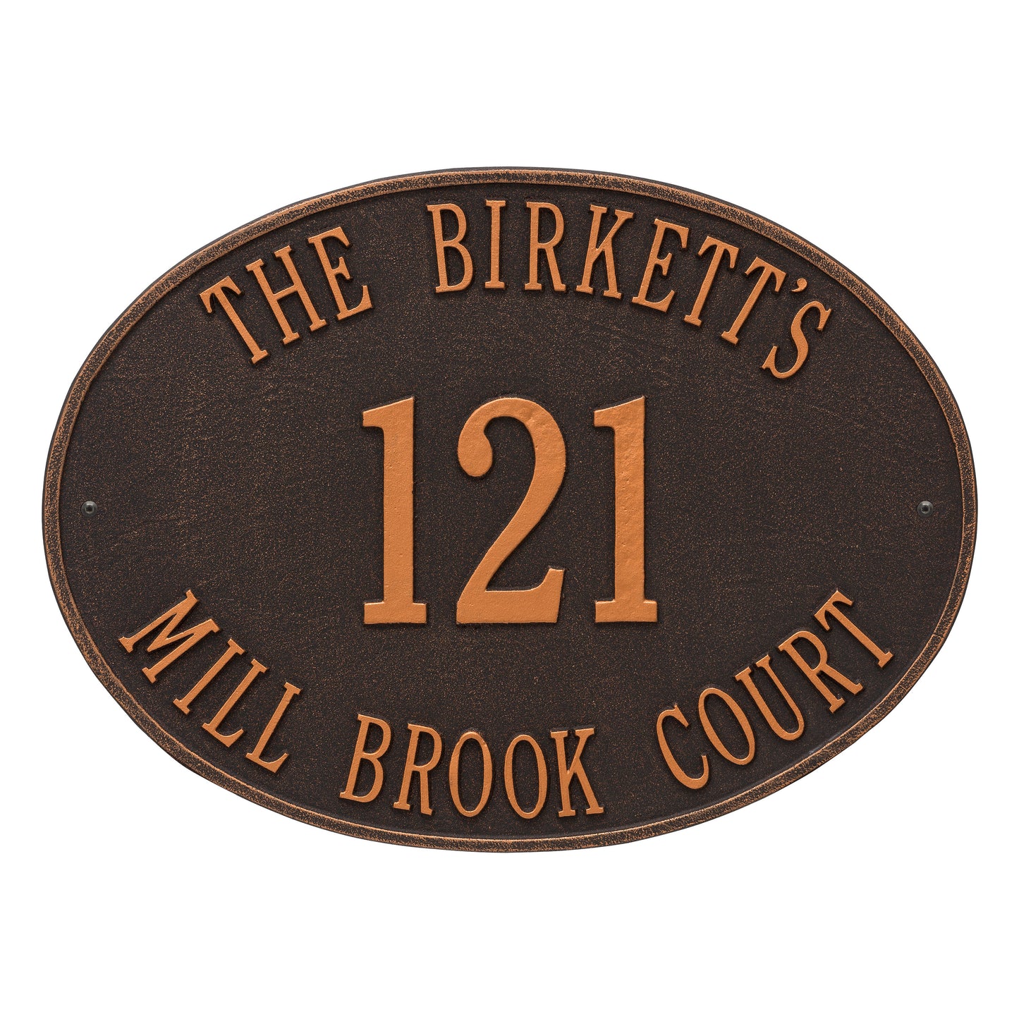 Hawthorne Oval - Estate Wall - Three Line