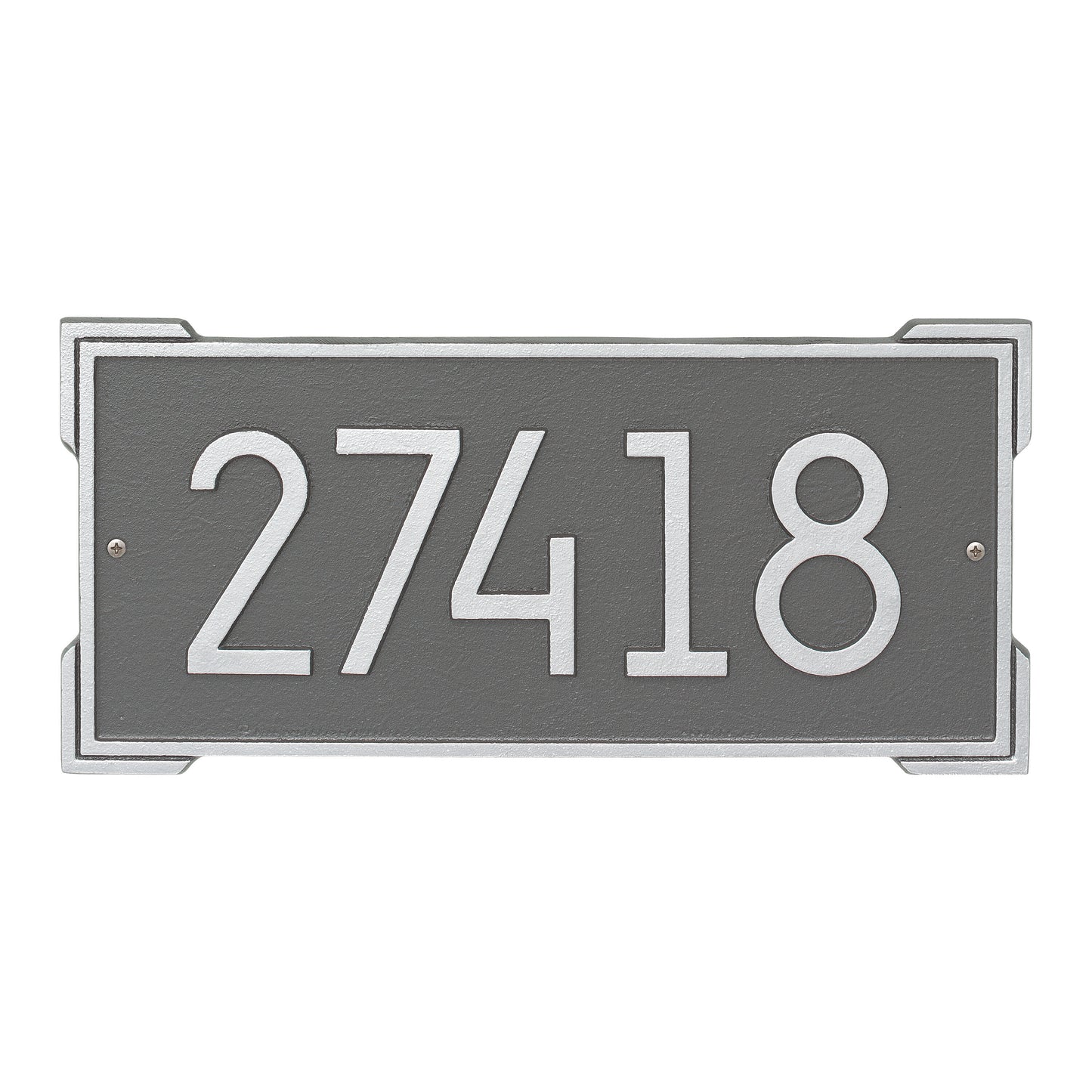 Roanoke Modern Personalized Wall Plaque