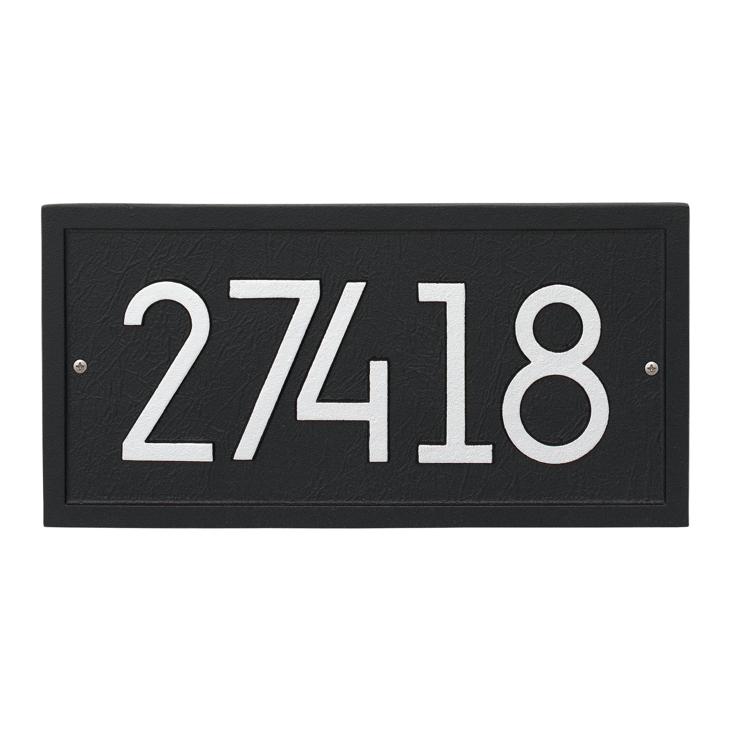 Rectangle Modern Personalized Wall Plaque
