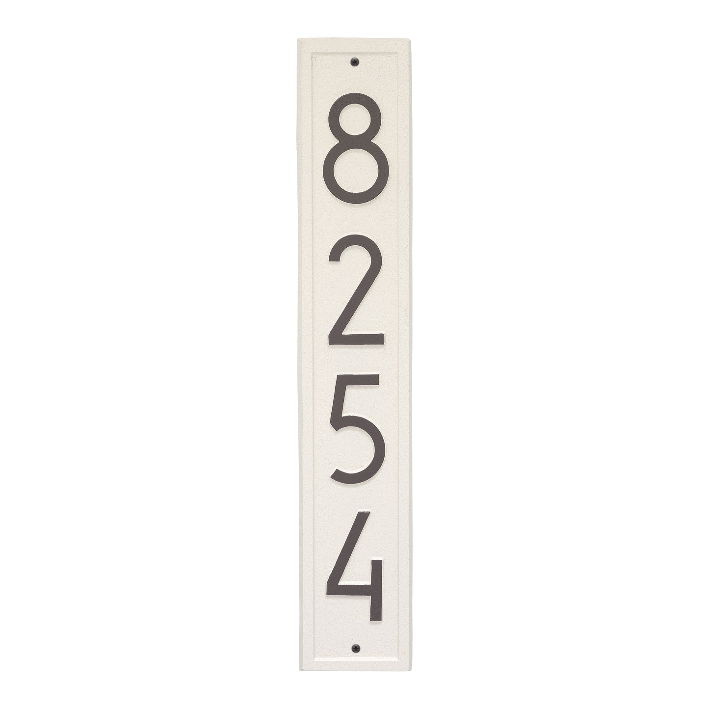 Vertical Modern Personalized Wall Plaque