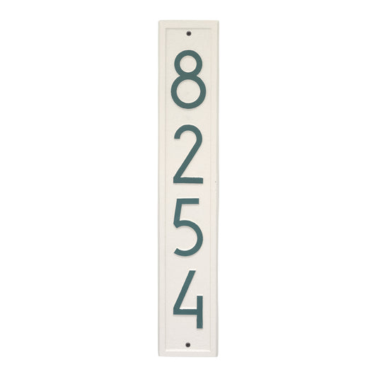 Vertical Modern Personalized Wall Plaque