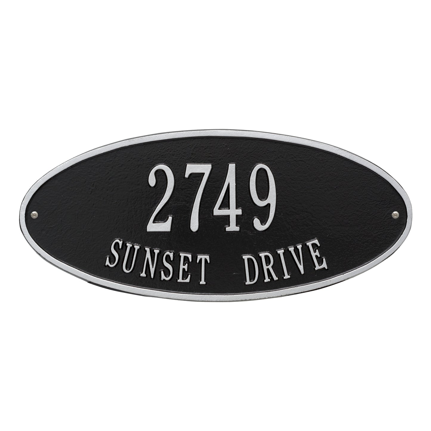 Madison Oval - Standard Wall - Two Line