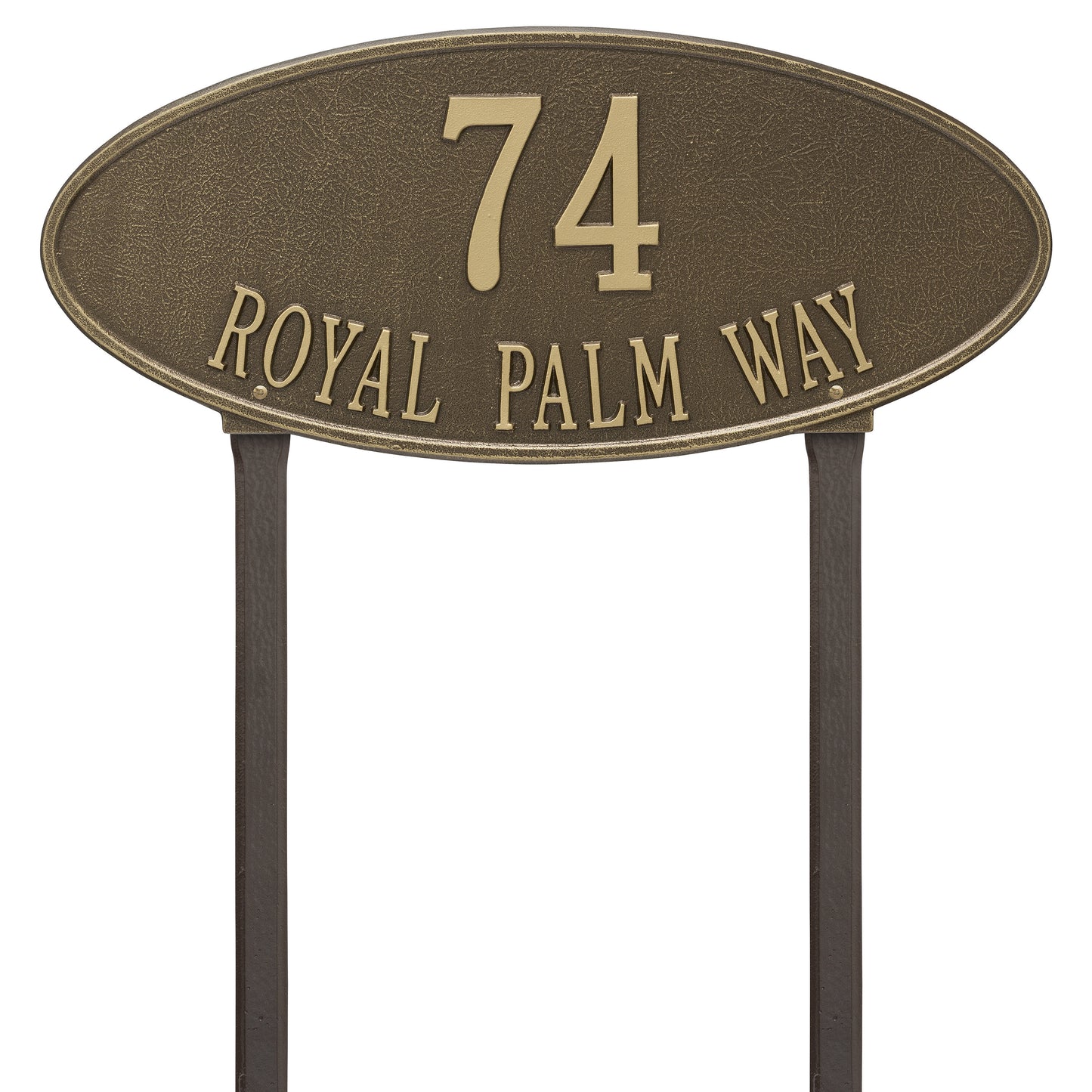 Madison Oval - Estate Lawn - Two Line