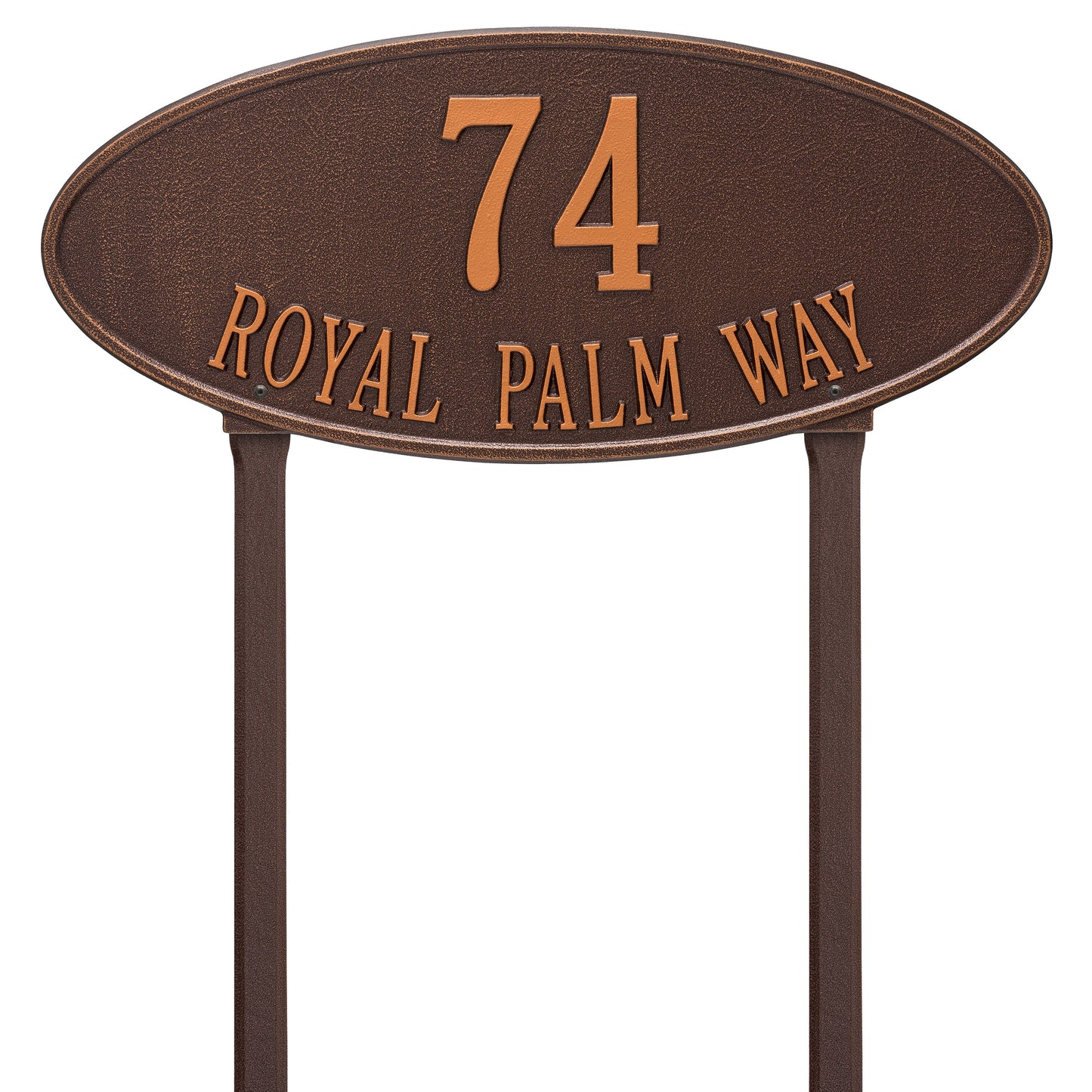 Madison Oval - Estate Lawn - Two Line