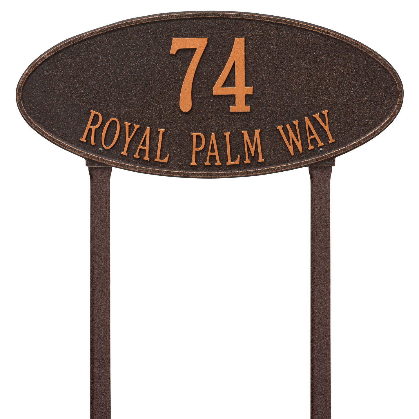 Madison Oval - Estate Lawn - Two Line