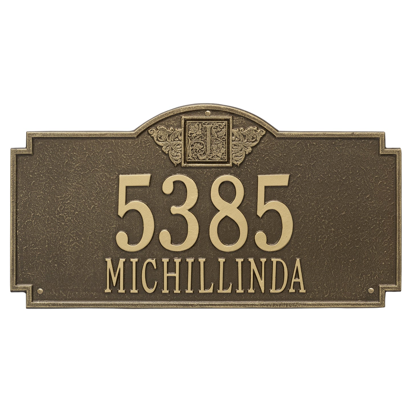 Monogram - Estate Wall - Two Line