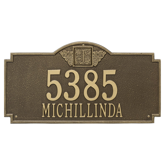 Monogram - Estate Wall - Two Line