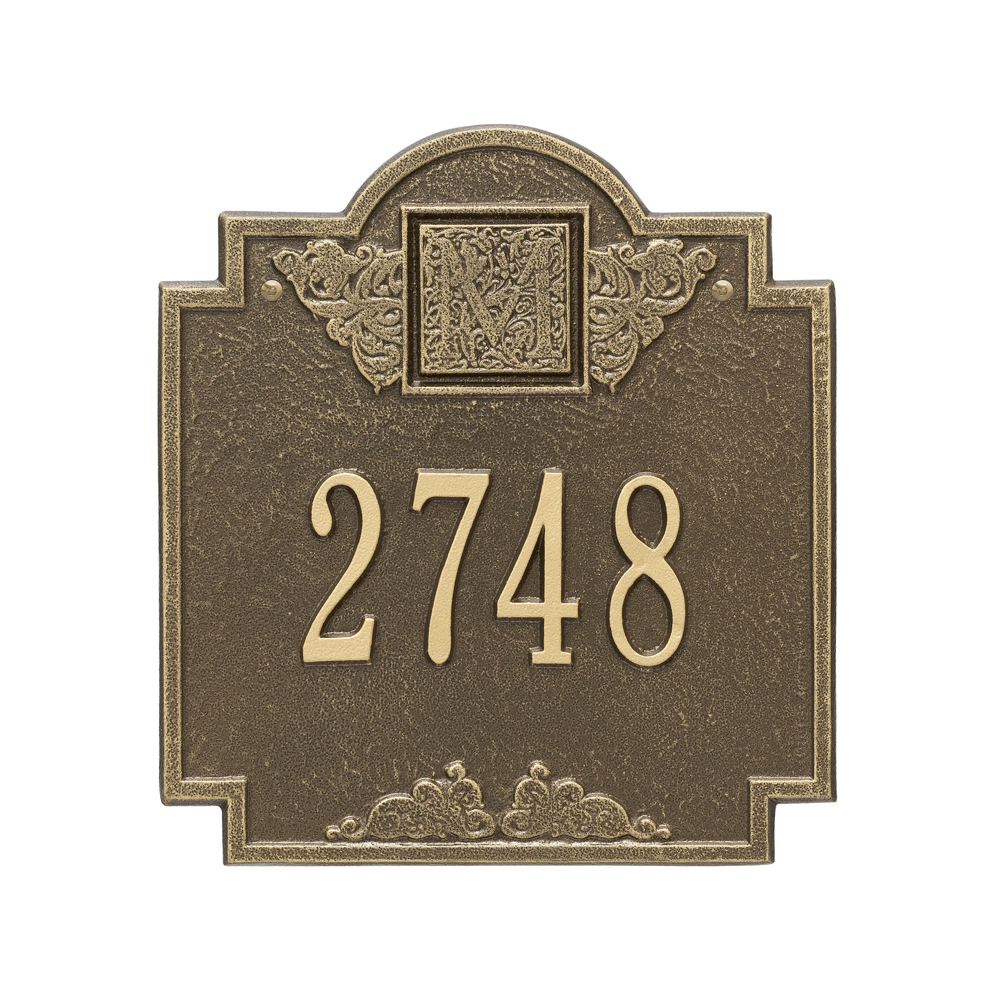 Monogram - Standard Wall - One Line