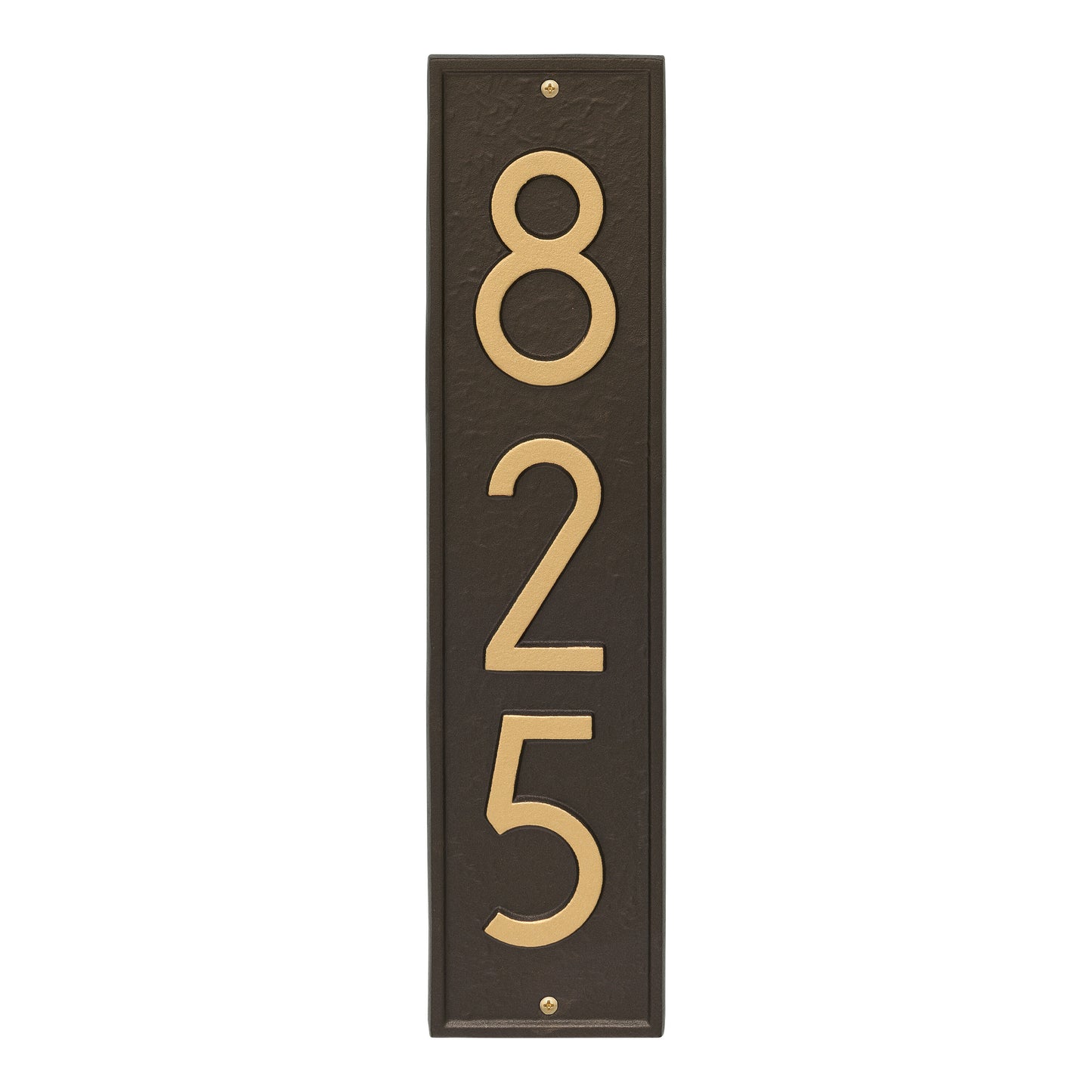 Delaware Modern Personalized Vertical Wall Plaque