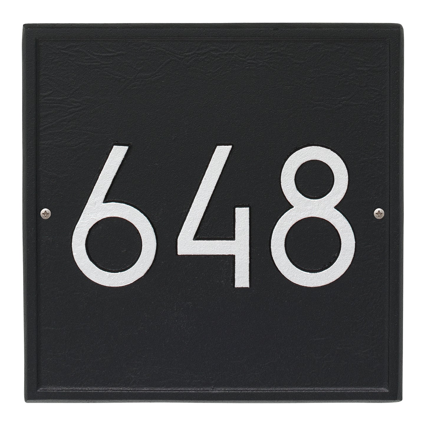 Square Modern Personalized Wall Plaque