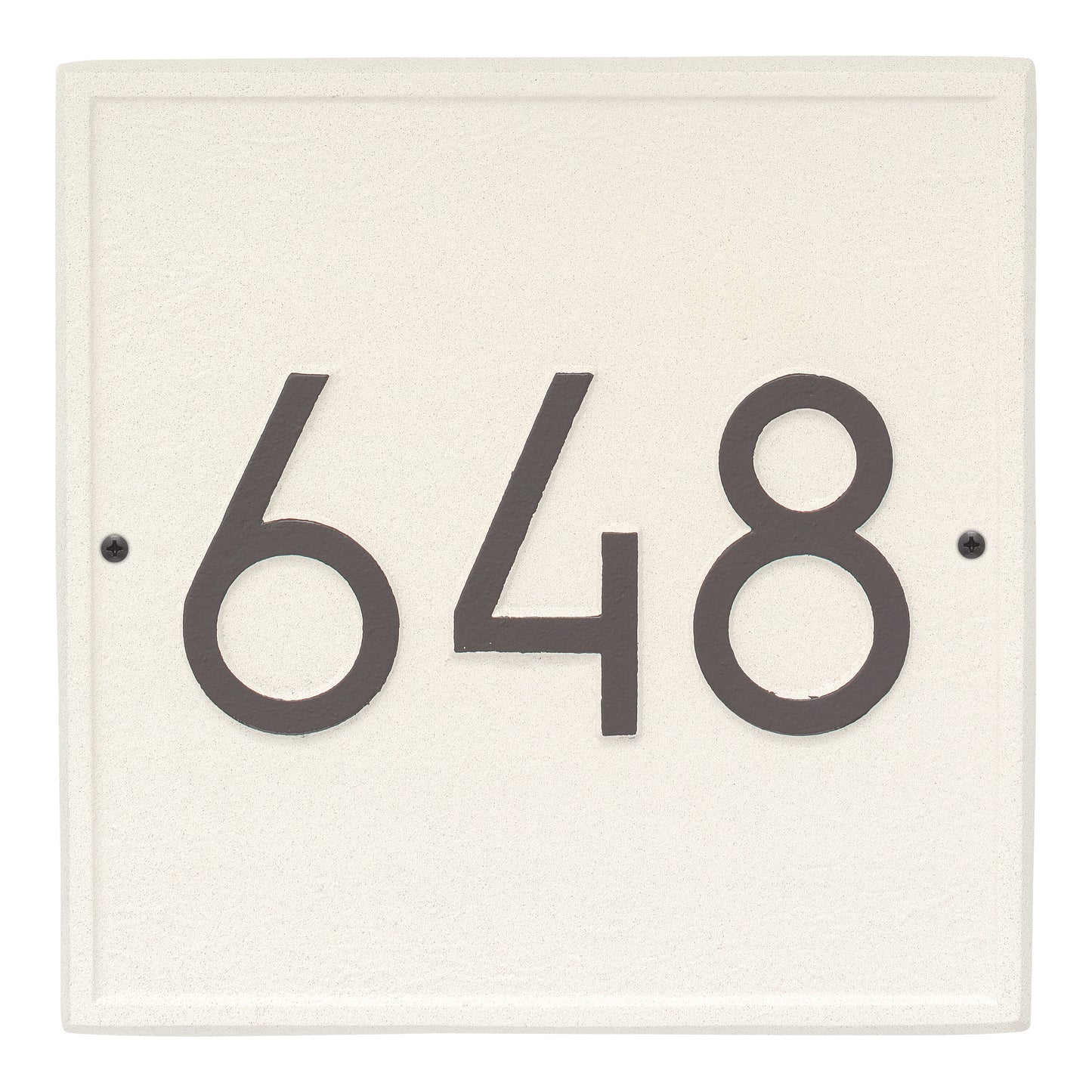 Square Modern Personalized Wall Plaque