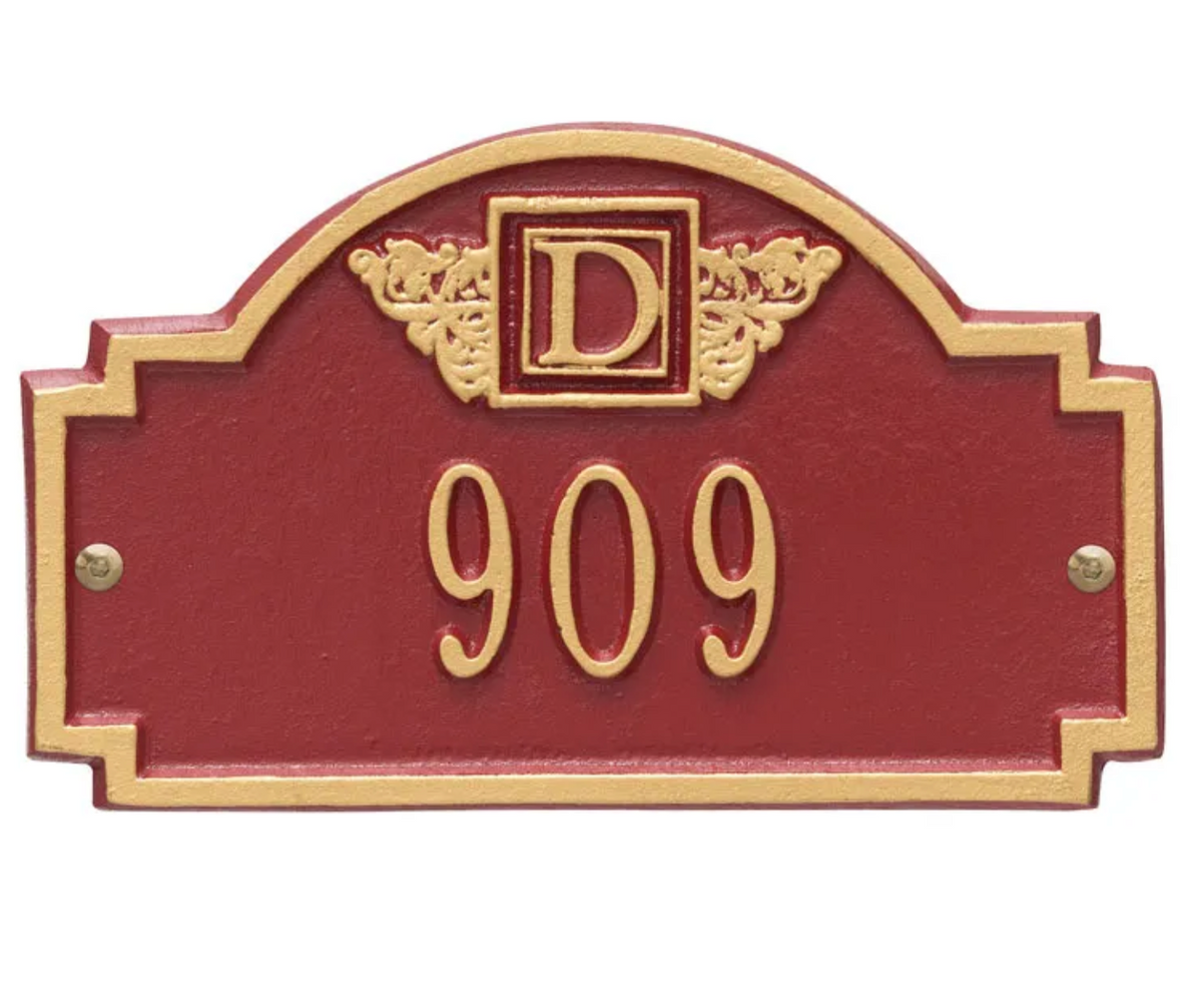 Monogram - Petite Wall - One Line
